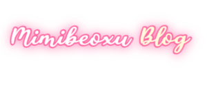 Logo name mimibeoxu blog