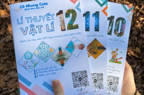 Sách vật lí Cô Nhung Cute